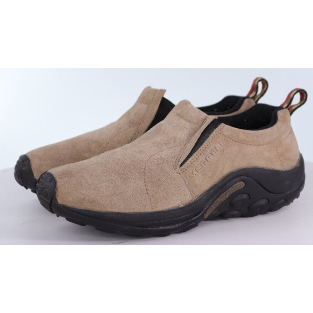 Merrell Jungle Moc II Classic Women's Slip Ons Comfort Shoes Size 9 Suede Tan